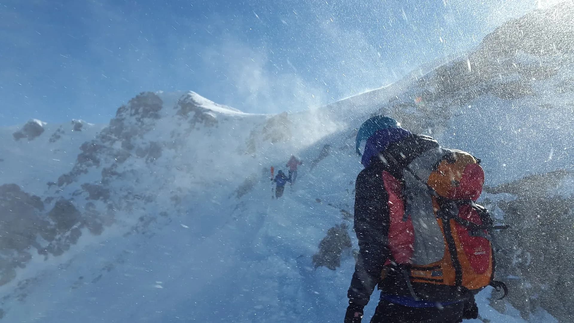 mountain climbing