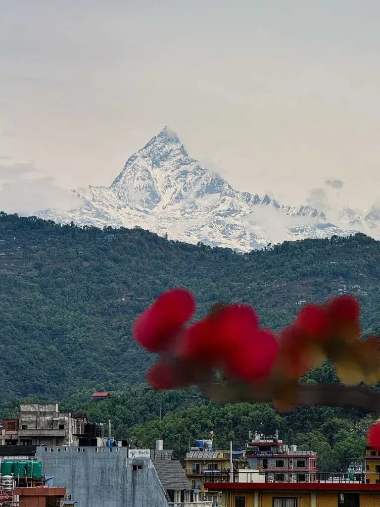 POKHARA'S FISHTAIL VIEW