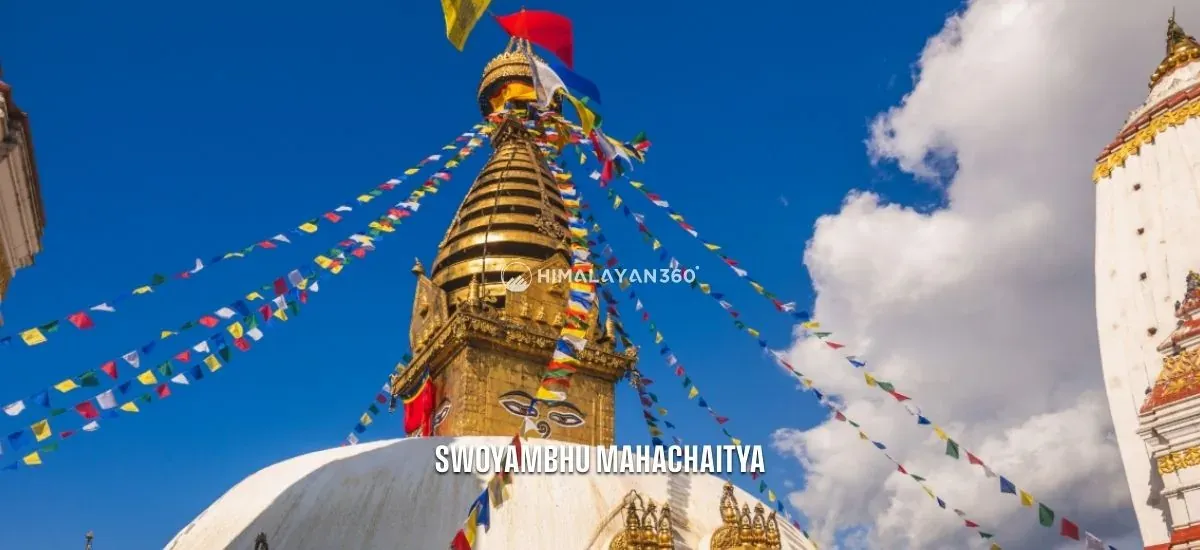 Swayambhu Mahachaitya, the oldest Buddhist monument in the Kathmandu Valley