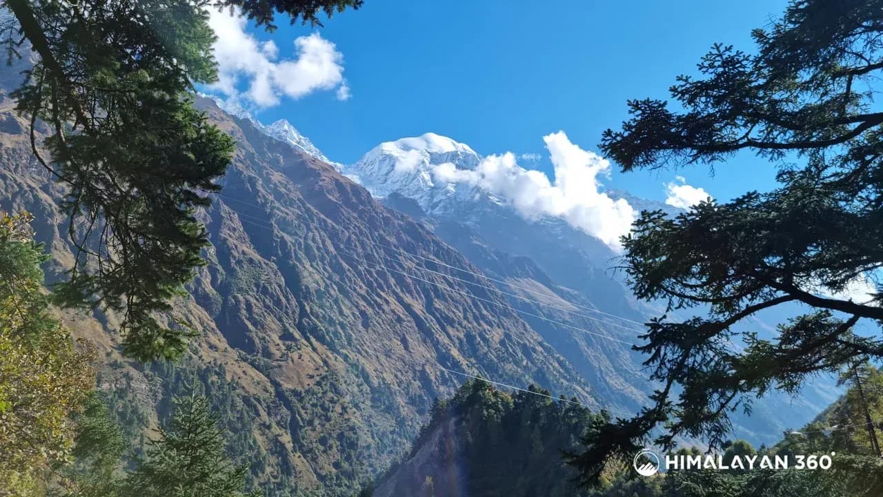 Amazing View in Manasly Tsum Valley Trek