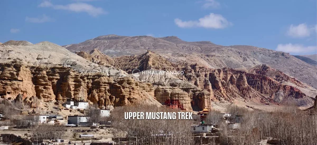 Landscape Of Upper mustang