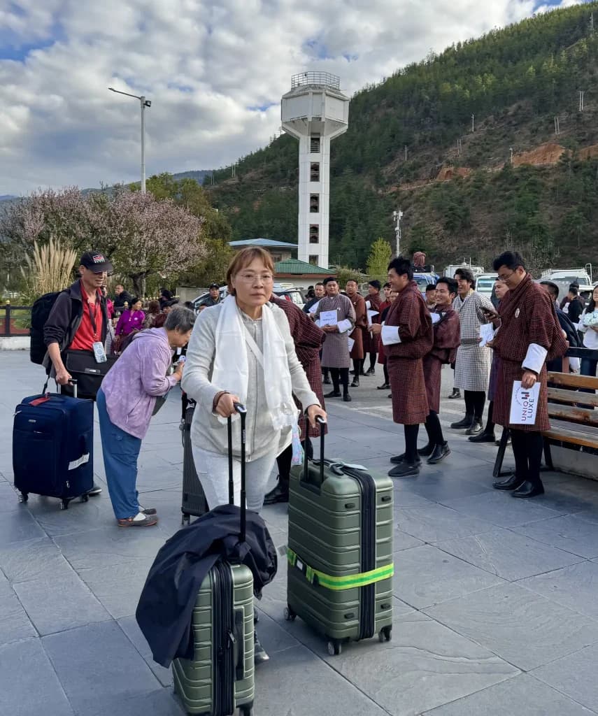 getting back from bhutan paro tshechu festival