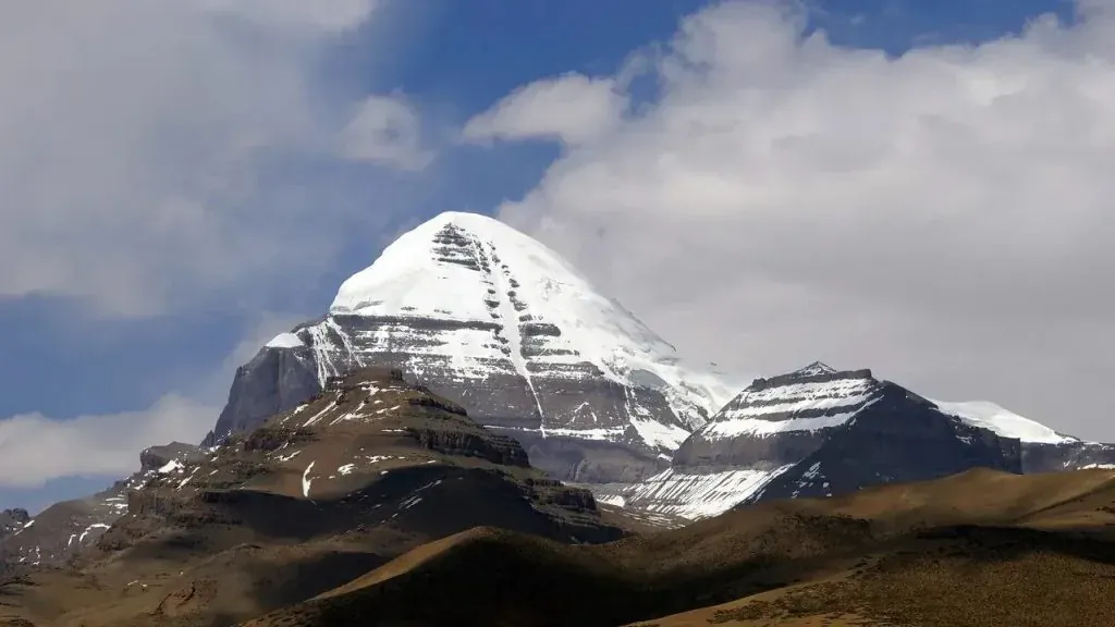 Resemblance of Lord Shiva's Third Eye in the Southern Face of Mount Kailash