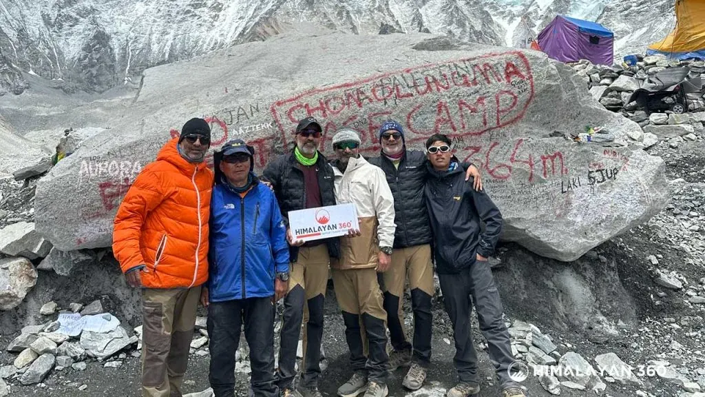 Reach the Everest Base Camp after Gorakshep