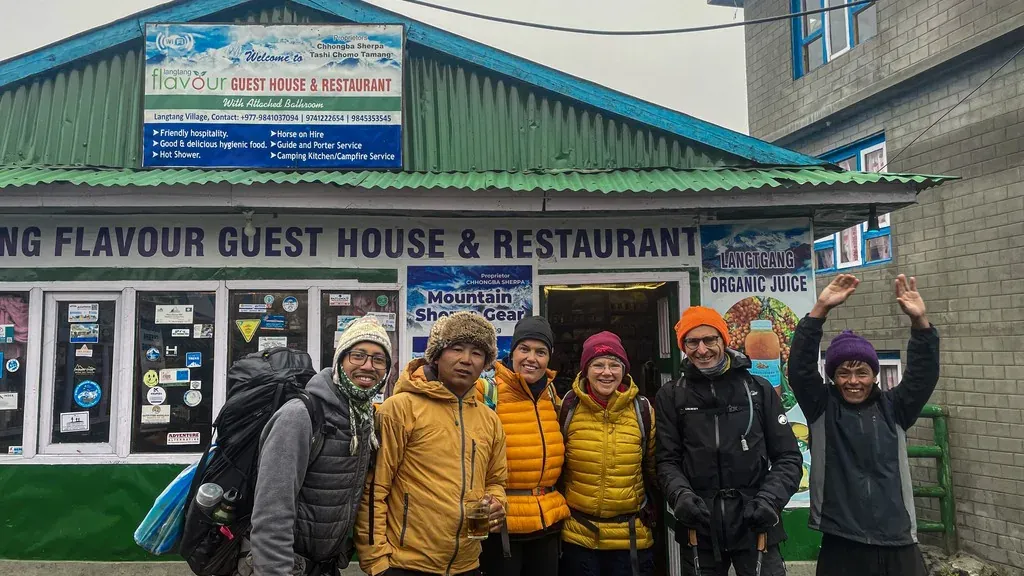Accommodation on the langtang